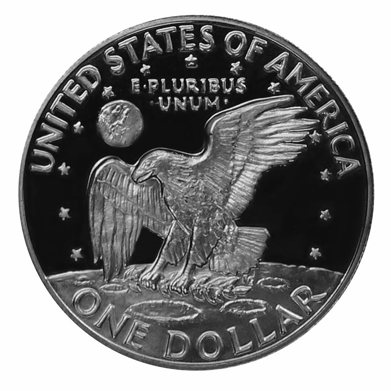 1973 S Eisenhower Dollar Gem Proof CN-Clad Coin