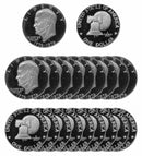 1976 S Eisenhower Dollar Deep Cameo Proof Bicentennial Roll CN-Clad (20 Coins) Type 2