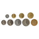 France Pre-Euro Circulated Type Set 9 coins