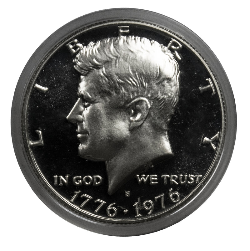 1976 Kennedy half dollar Proof 40% Silver 20 Coin Roll - in Caps