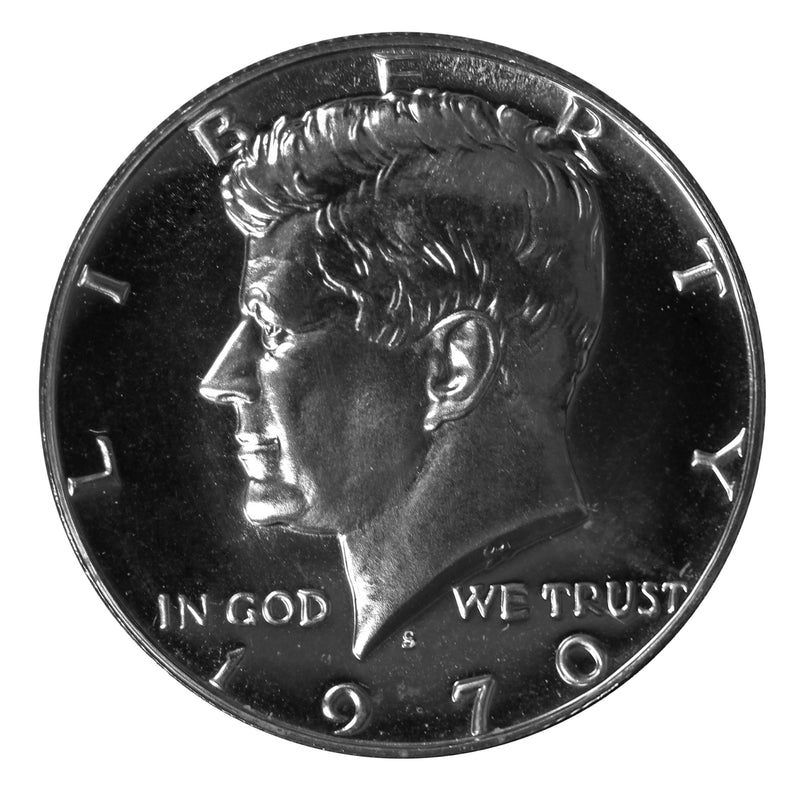 1970 Kennedy Half Dollar 40% Silver Proof