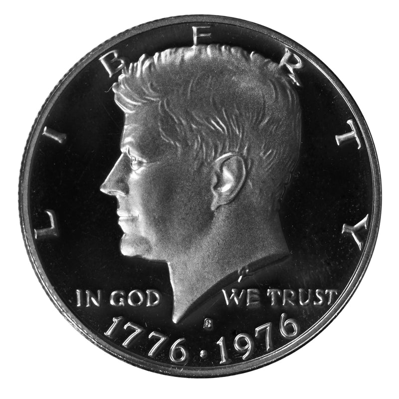 1976 S Kennedy Half Dollar Gem Proof Roll CN-Clad (20 Coins)