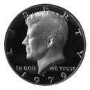 1979 S Kennedy Half Dollar Choice Cameo Proof type 2 (Clear S) CN-Clad