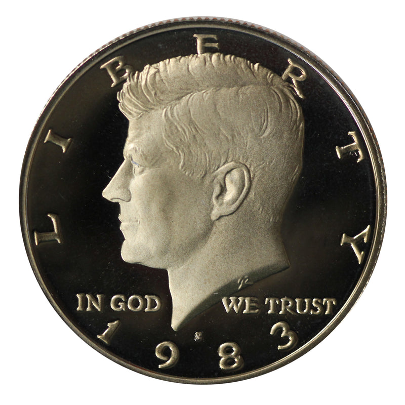 1983 S Kennedy Half Dollar Gem Proof Roll CN-Clad (20 Coins)