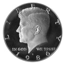 1986 S Kennedy Half Dollar CN-Clad Proof