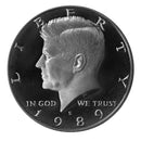 1989 S Kennedy Half Dollar CN-Clad Proof