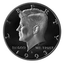 1993 S Kennedy Half Dollar CN-Clad Proof