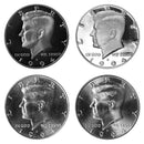 1994 P D S S Kennedy Half Dollar Year set Silver & Clad Proof & BU US 4 Coin lot