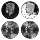 1995 P D S S Kennedy Half Dollar Year set Silver & Clad Proof & BU US 4 Coin lot