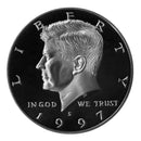 1997 S Kennedy Half Dollar CN-Clad Proof
