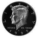 1999 S Kennedy Half Dollar CN-Clad Proof
