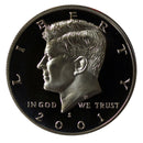 2001 S Kennedy Half Dollar CN-Clad Proof