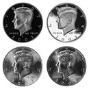 2003 P D S S Kennedy Half Dollar Year set Silver & Clad Proof & BU US 4 Coin lot