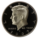2007 S Kennedy Half Dollar CN-Clad Proof
