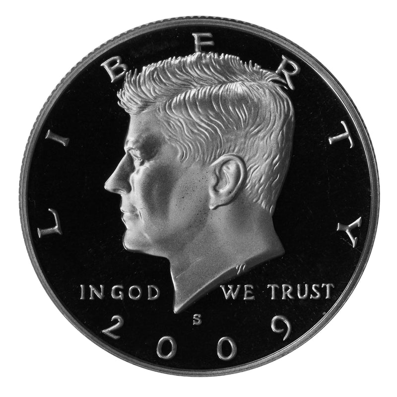 2009 S Kennedy Half Dollar Gem Proof Roll CN-Clad (20 Coins)