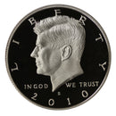 2010 S Kennedy Half Dollar CN-Clad Proof