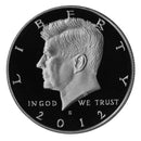 2012 S Kennedy Half Dollar Gem Proof Roll CN-Clad (20 Coins)
