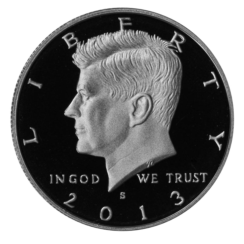 2013 S Kennedy Half Dollar Gem Proof Roll CN-Clad (20 Coins)