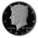 2015 S Kennedy Half Dollar Gem Proof Roll CN-Clad (20 Coins)