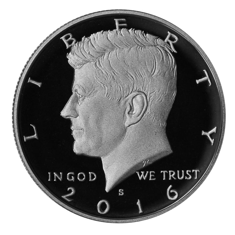 2016 S Kennedy Half Dollar Gem Proof Roll CN-Clad (20 Coins)