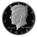 2016 -S Kennedy Half Dollar Gem DCAM Proof 90% Silver