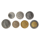 Italy Pre-Euro Circulated Type Set 7 coins