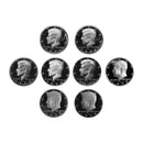 1971-1979 S Proof Kennedy Half Dollar Run CN-Clad 8 Coins