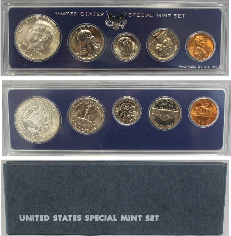 1966 S US Mint set (OGP) 5 coins