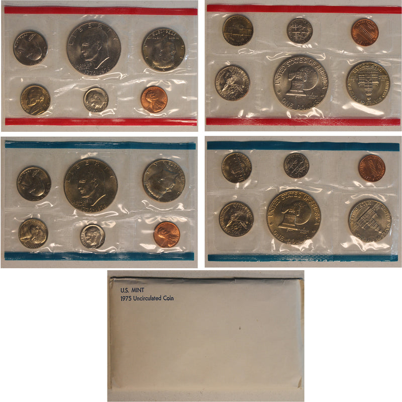 1975 PD US Mint Set (OGP) 12 Coins