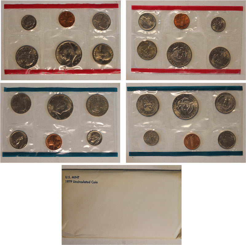1979 PD US Mint Set (OGP) 12 Coins