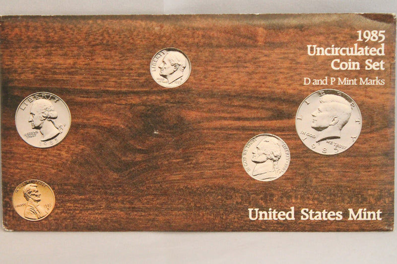 1985 PD US Mint Set (OGP) 10 coins