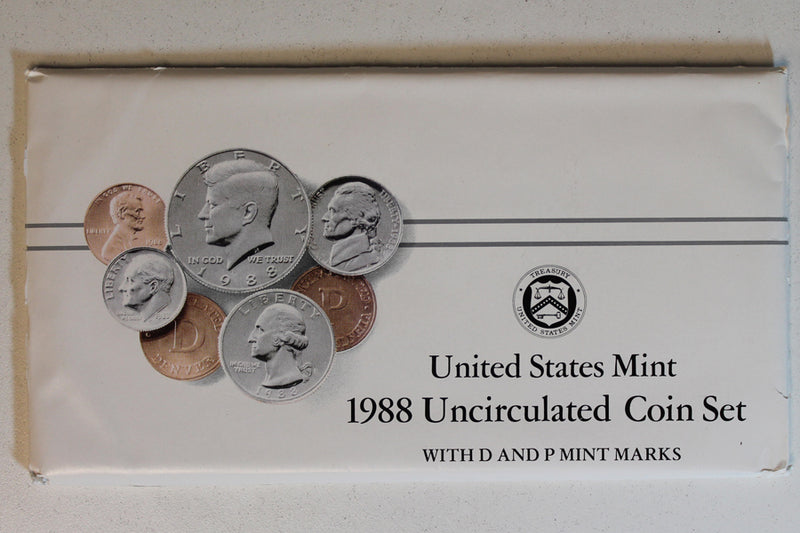 1988 PD US Mint Set (OGP) 10 coins