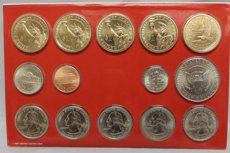 2007 PD US Mint Set (OGP) 28 coins