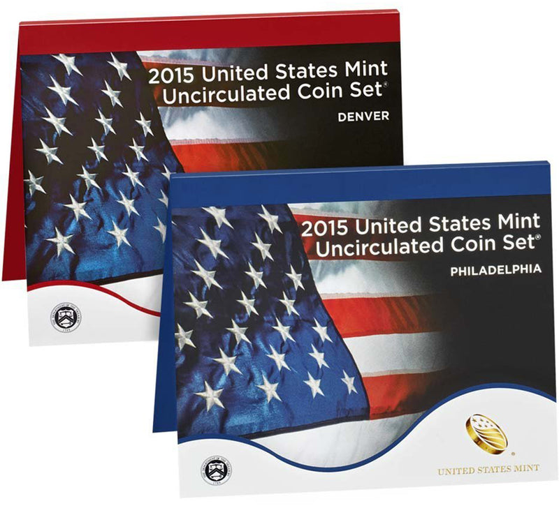 2015 PD US Mint set 10 Pack (OGP) 280 coins
