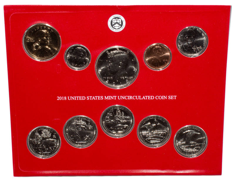 2018 PD US Mint Set (OGP) 20 coins