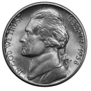 1938-D Full Step FS Gem BU Jefferson Nickel