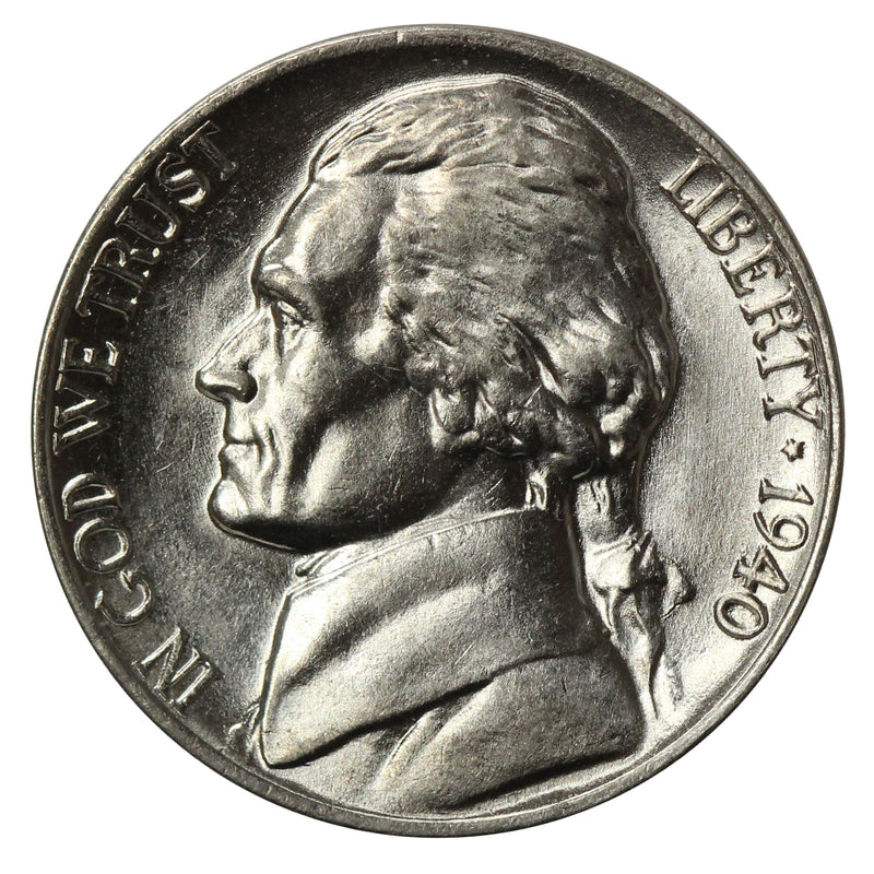1941 -P Jefferson Nickel - Choice/Gem BU US Coin