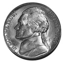 1940 D Jefferson Nickel Choice/Gem BU Roll (40 Coins)