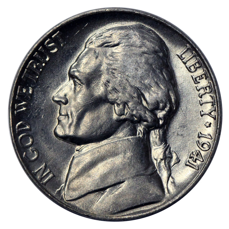 1941 -S Jefferson Nickel - Choice/Gem BU US Coin