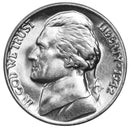 1942-S Silver Full Step FS Gem BU Jefferson Nickel