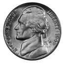 1946 D Jefferson Nickel Choice/Gem BU Roll (40 Coins)