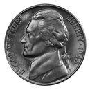 1946 S Jefferson Nickel Choice/Gem BU Roll (40 Coins)