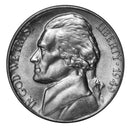 1949 D Jefferson Nickel Choice/Gem BU Roll (40 Coins)