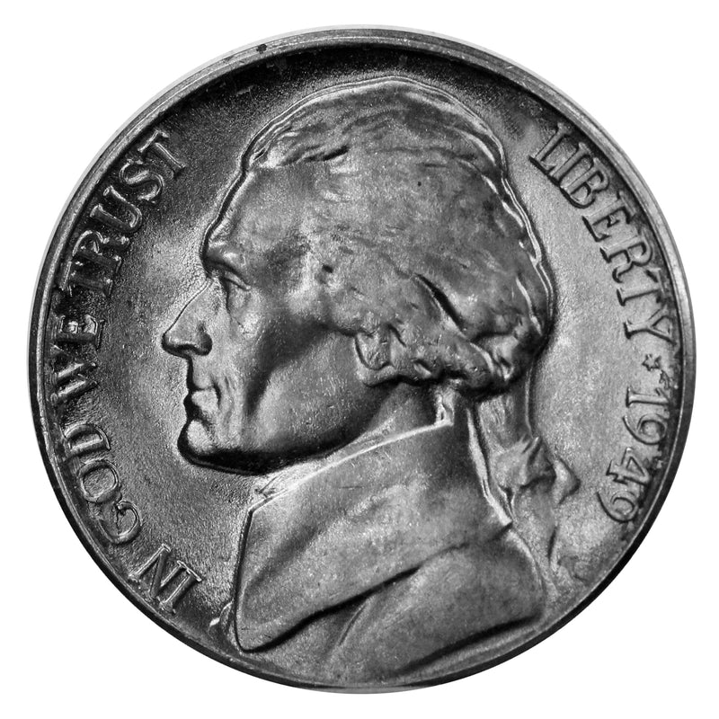 1949 -S Jefferson Nickel - Choice/Gem BU US Coin