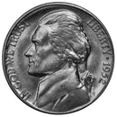 1952-D Full Step FS Gem BU Jefferson Nickel