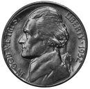 1952-D Full Step FS Gem BU Jefferson Nickel