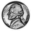 1956 Jefferson Nickel Gem Proof Roll (40 Coins)