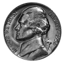 1956 P Jefferson Nickel Choice/Gem BU Roll (40 Coins)