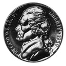 1959 Jefferson Nickel Gem Proof Roll (40 Coins)