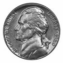 1960 D Jefferson Nickel Choice/Gem BU Roll (40 Coins)